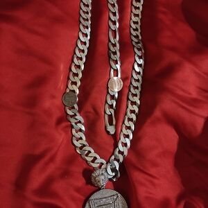 Men's Silver Chain Necklace